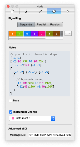 Screenshot showing the Nodal Node editor.